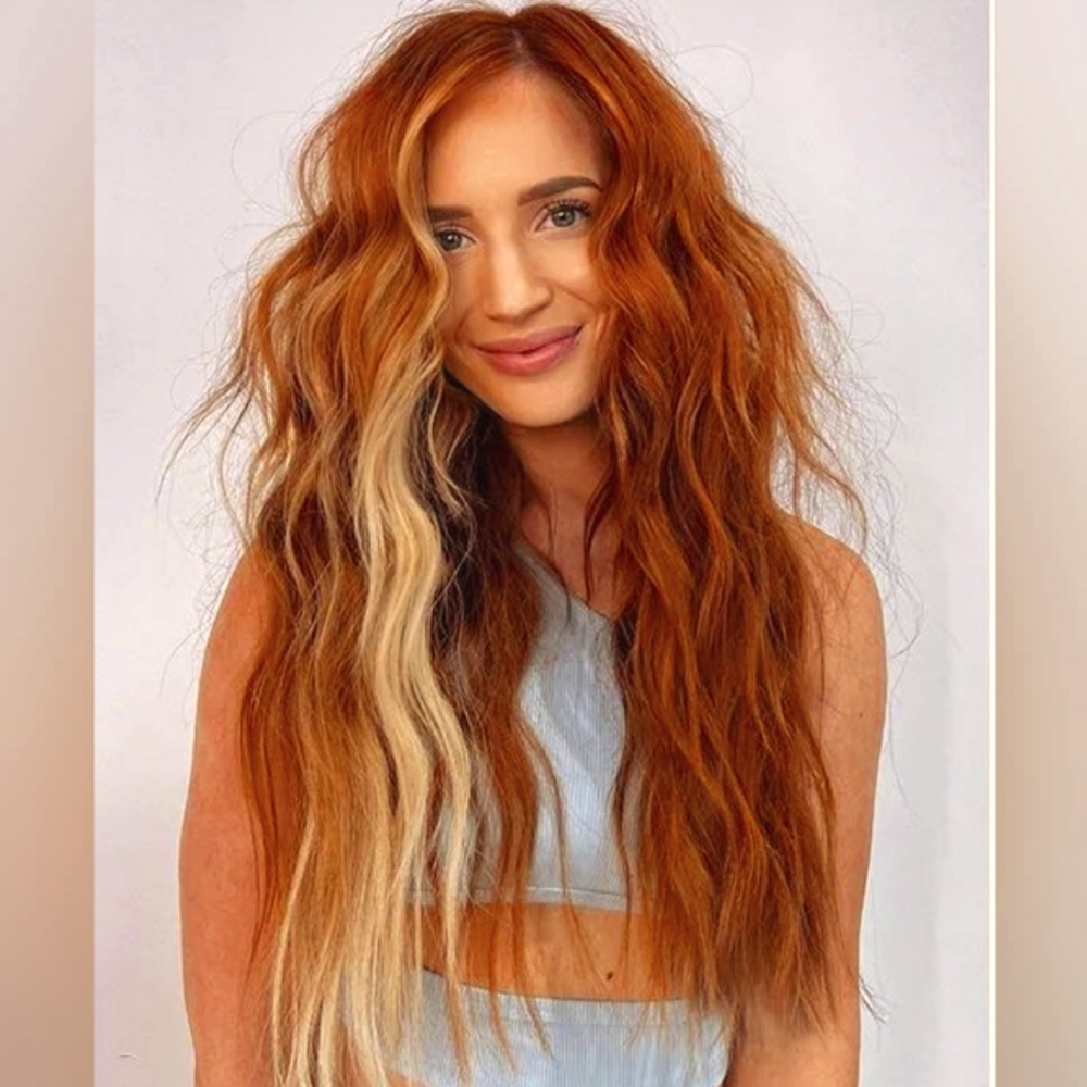 Foxylocks Cinnamon Ginger hair extensions